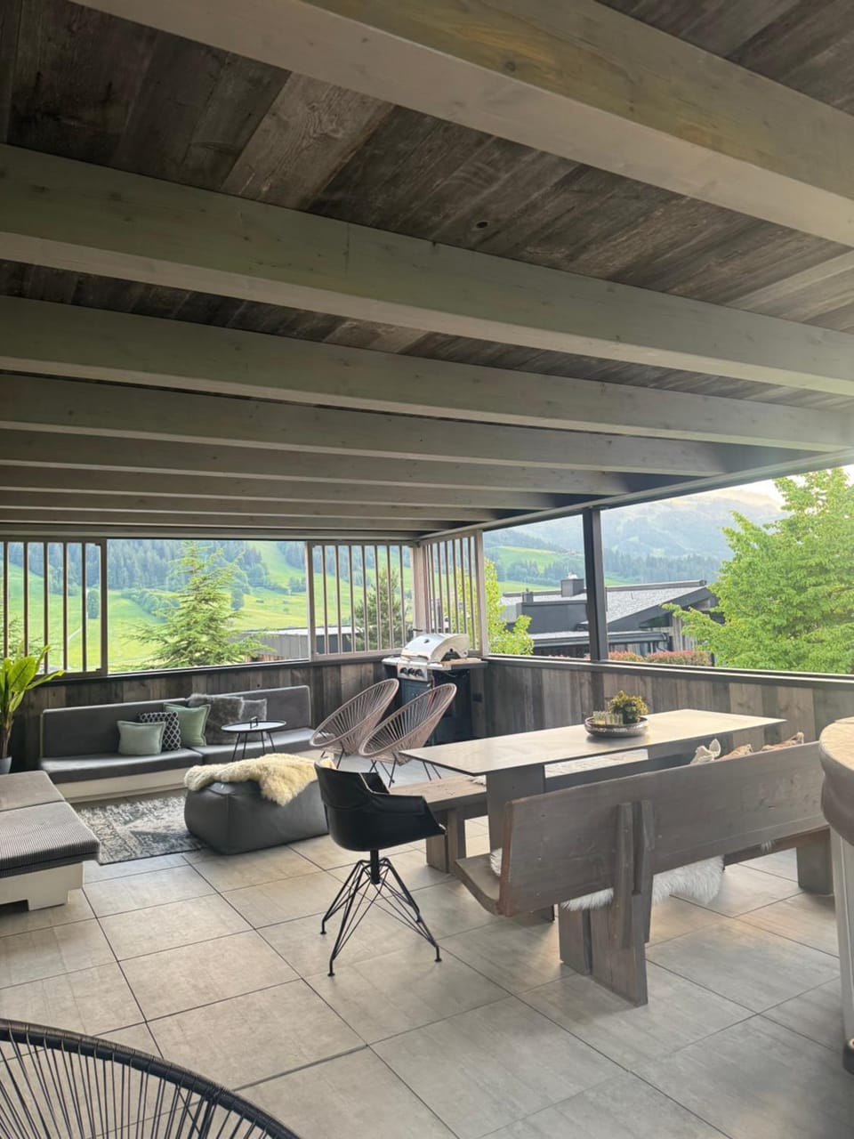 View (from property/room), Balcony/Terrace, Seating area, Dining area