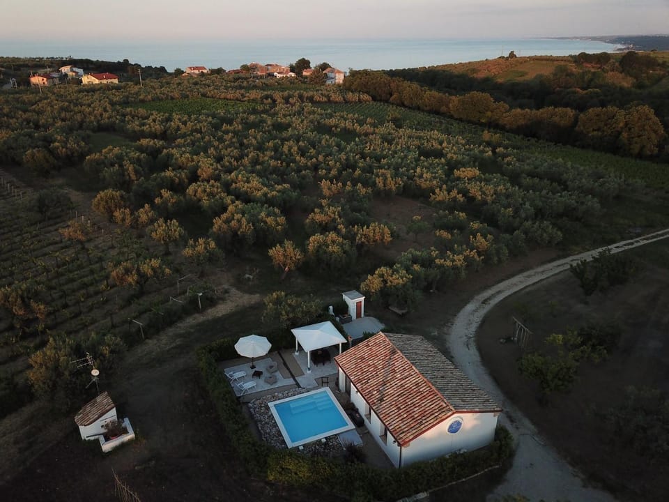 Natural landscape, Bird's eye view, Sea view