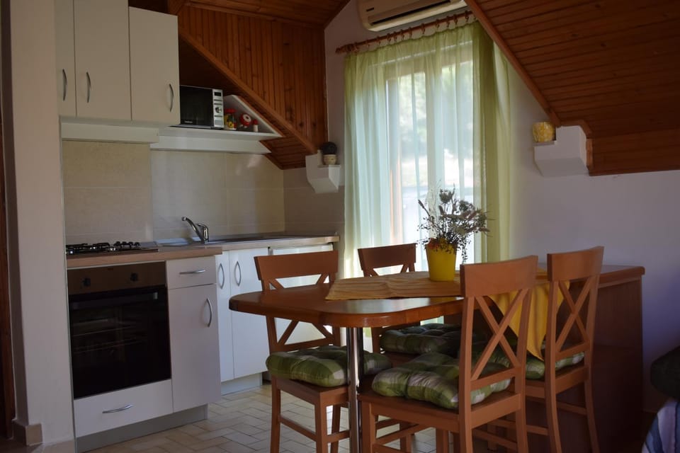 Kitchen or kitchenette, Dining area