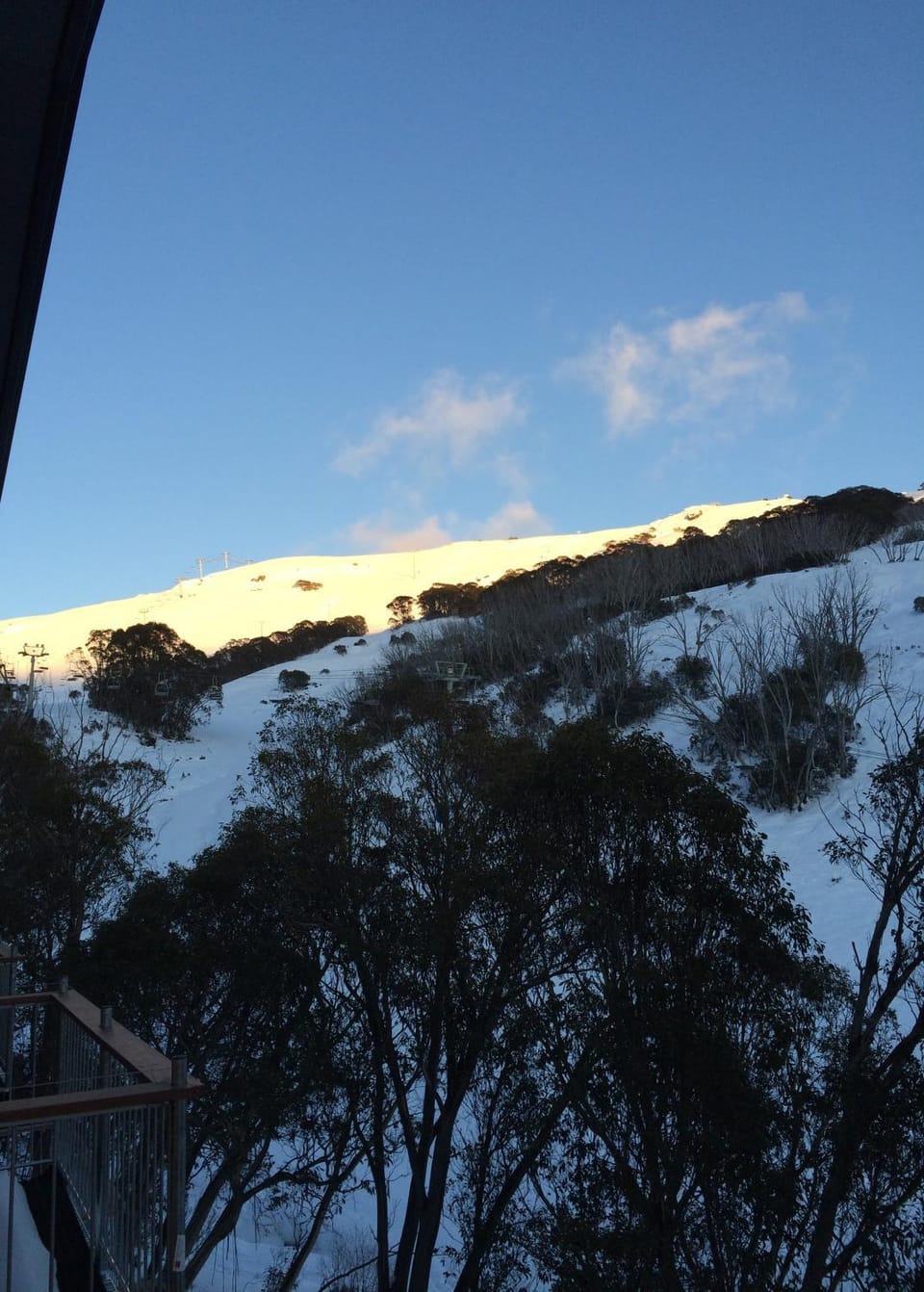Winter, Mountain view