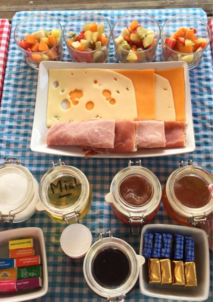 Food and drinks, Food, Breakfast, Continental breakfast
