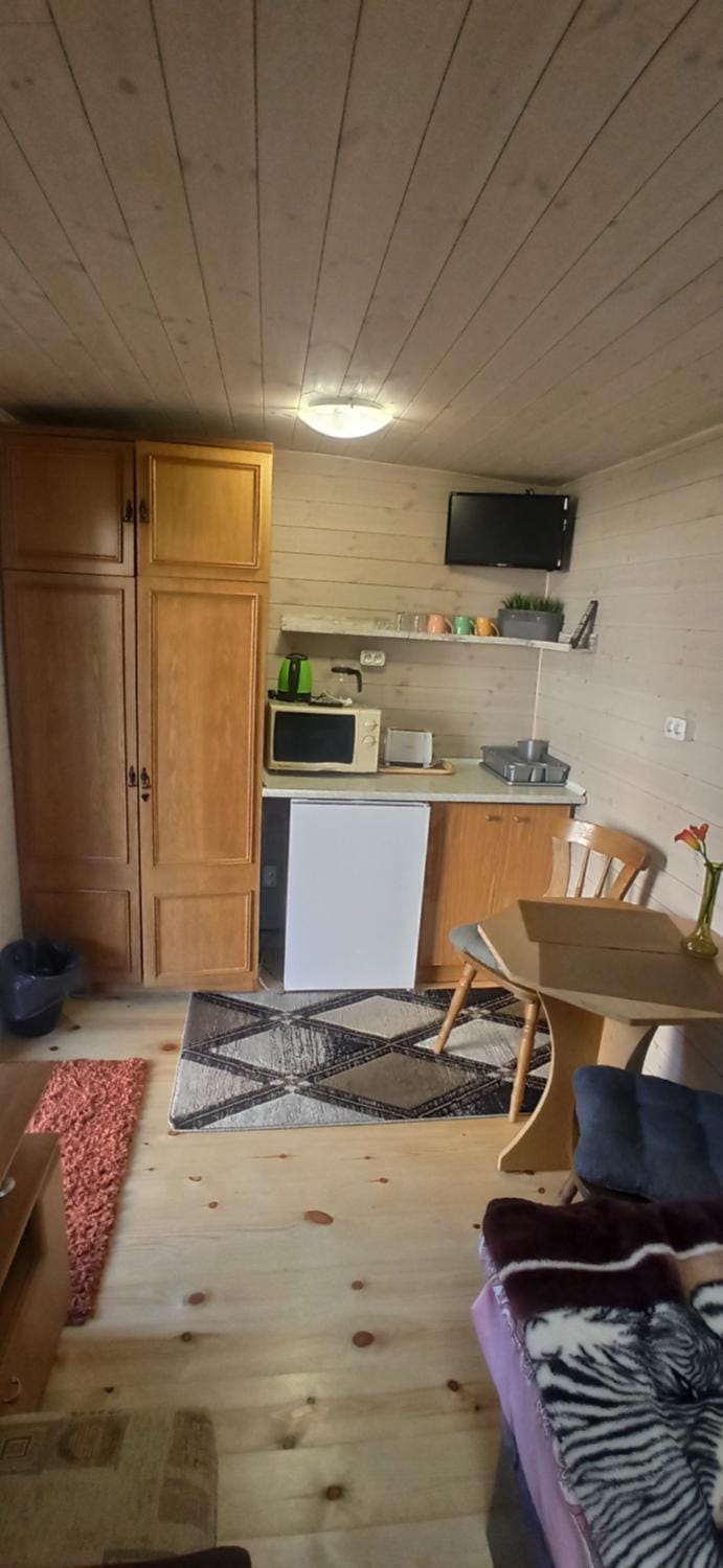 Kitchen or kitchenette, Seating area, Dining area, wardrobe