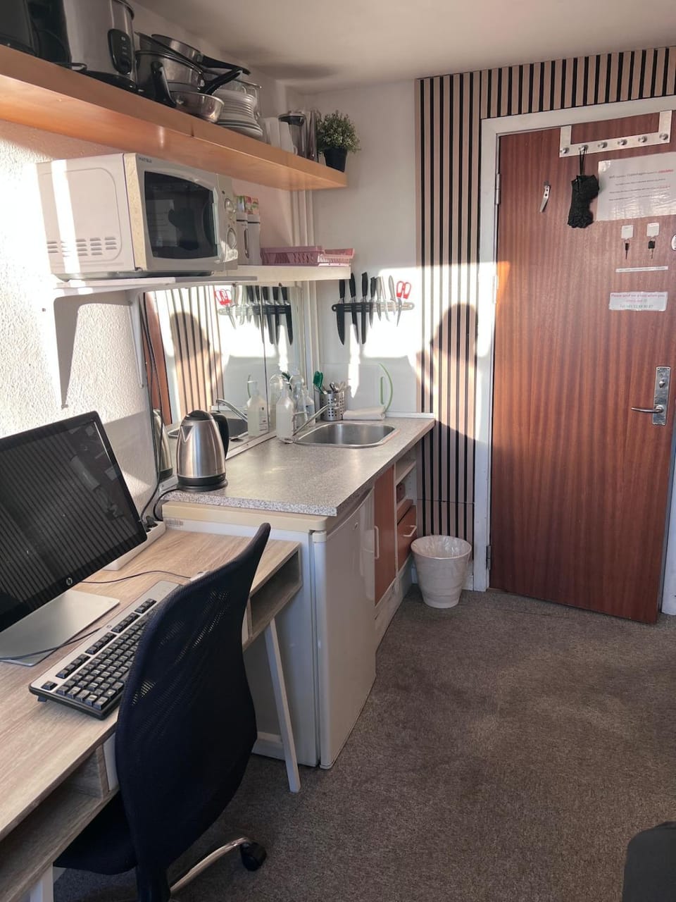 Central & Cosy Studio right at a Metro stop Apartment in Copenhagen
