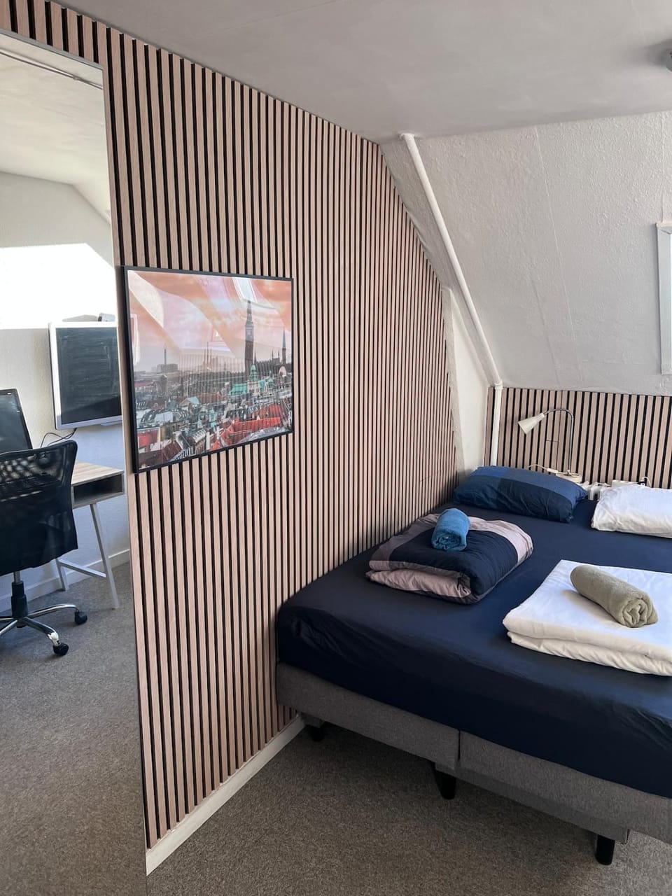 Central & Cosy Studio right at a Metro stop Apartment in Copenhagen