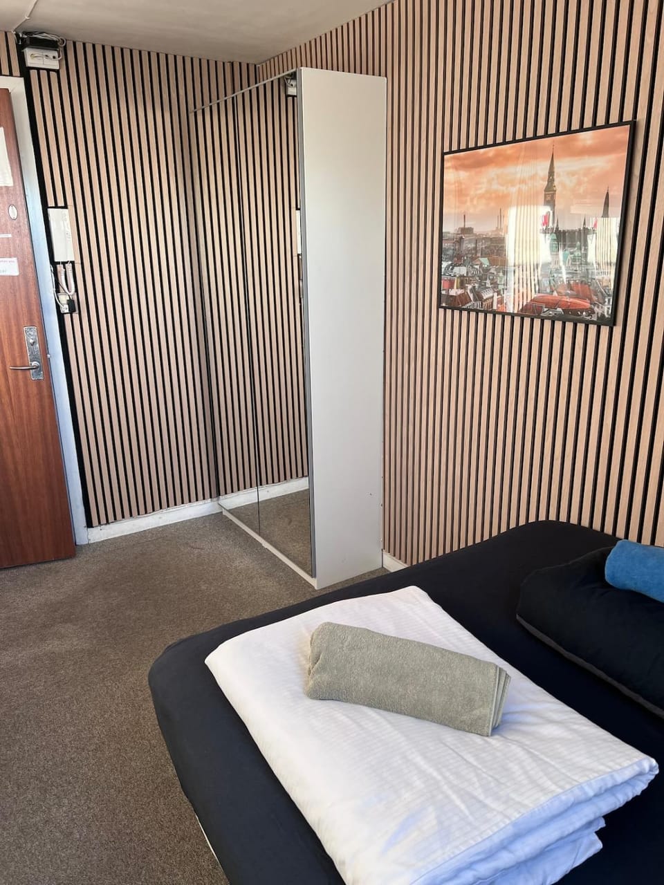 Central & Cosy Studio right at a Metro stop Apartment in Copenhagen