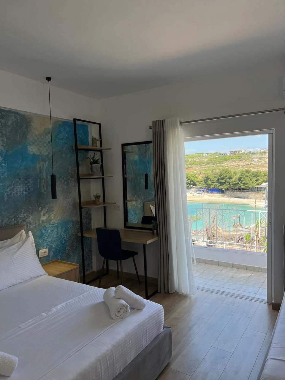Bedroom, Sea view