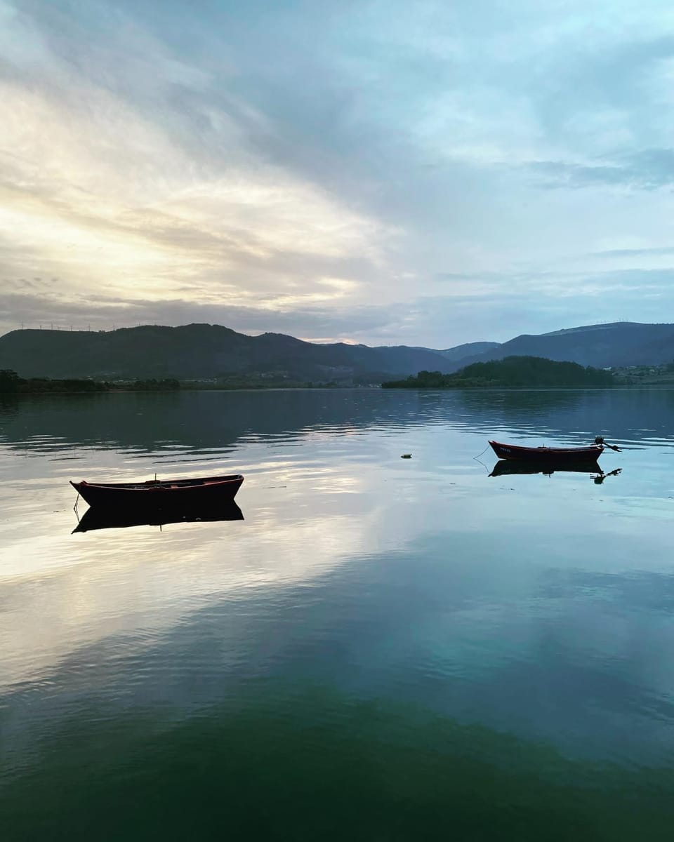 Natural landscape, Sunset