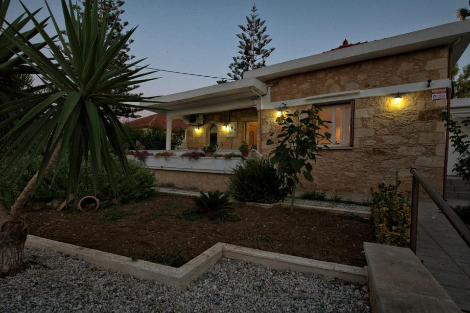 Property building, Patio, Facade/entrance, Garden, Sunset