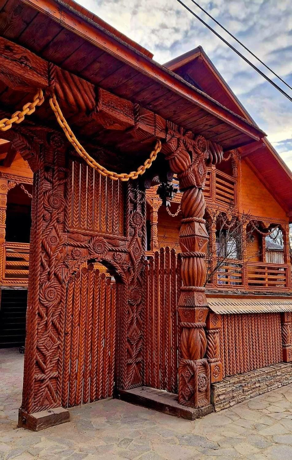 Pensiunea Rustic Oncesti Nature lodge in Romania