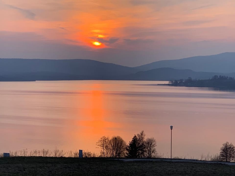 Natural landscape, Sunset