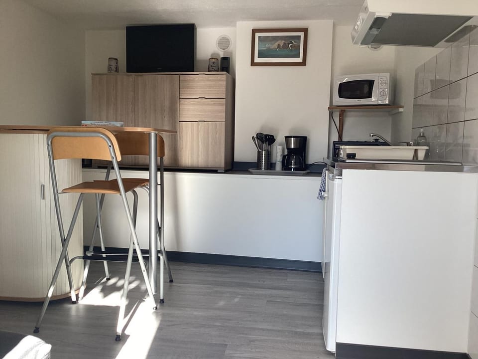 Kitchen or kitchenette, Dining area