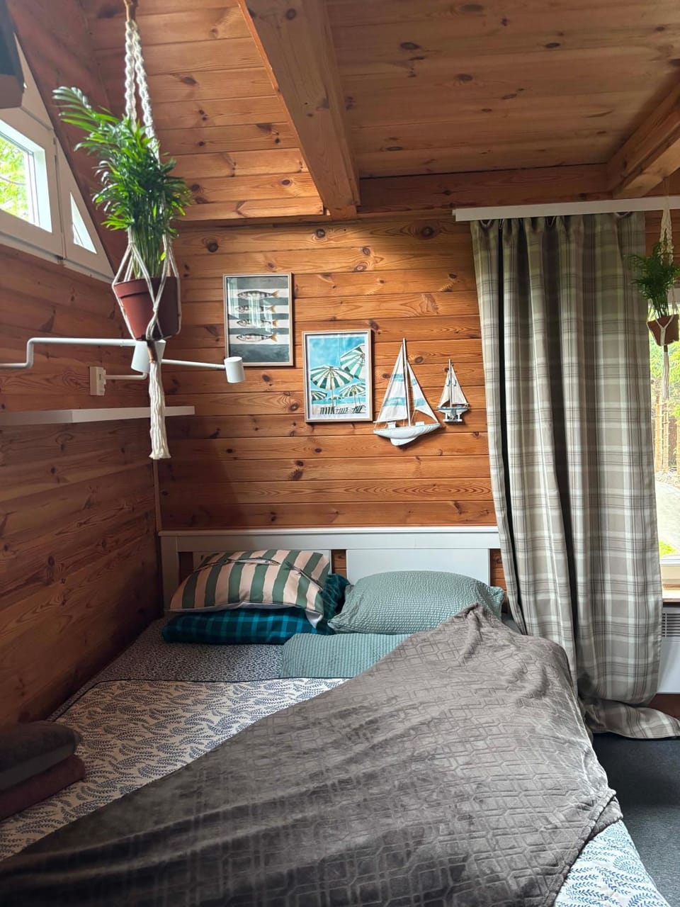 Ustka- Wakacyjny Domek Letni Wiatr Nature lodge in Pomeranian Voivodeship