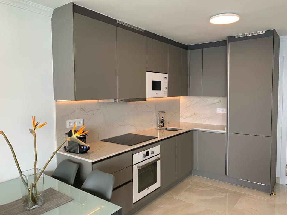 Kitchen or kitchenette, minibar, pet friendly, stove