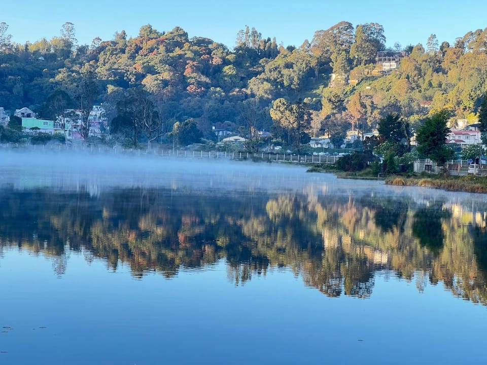 Day, Natural landscape, Lake view