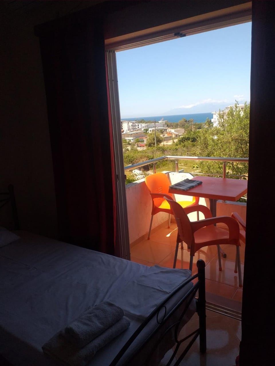 View (from property/room), Balcony/Terrace, Landmark view, Sea view