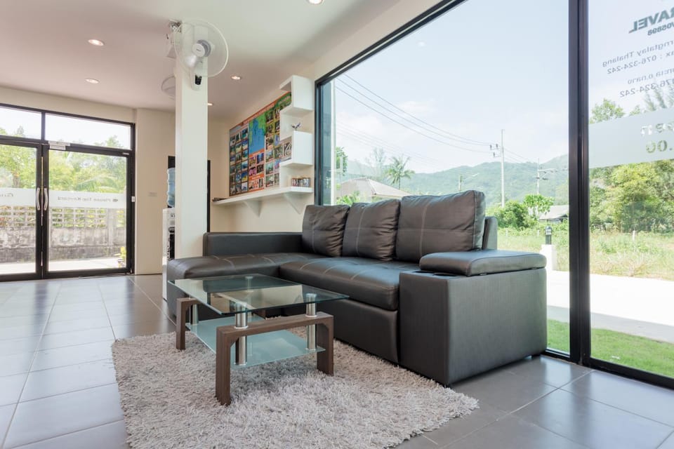 Natural landscape, Living room, Seating area, Mountain view