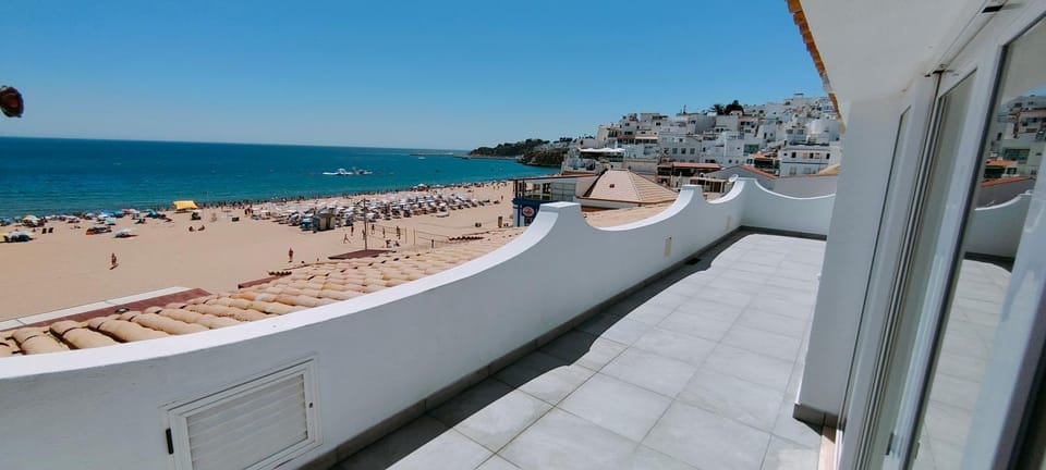 View (from property/room), Balcony/Terrace, Beach, Sea view