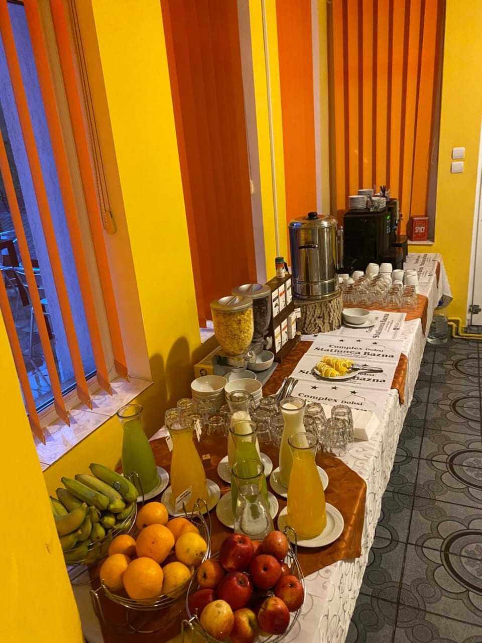 Buffet breakfast
