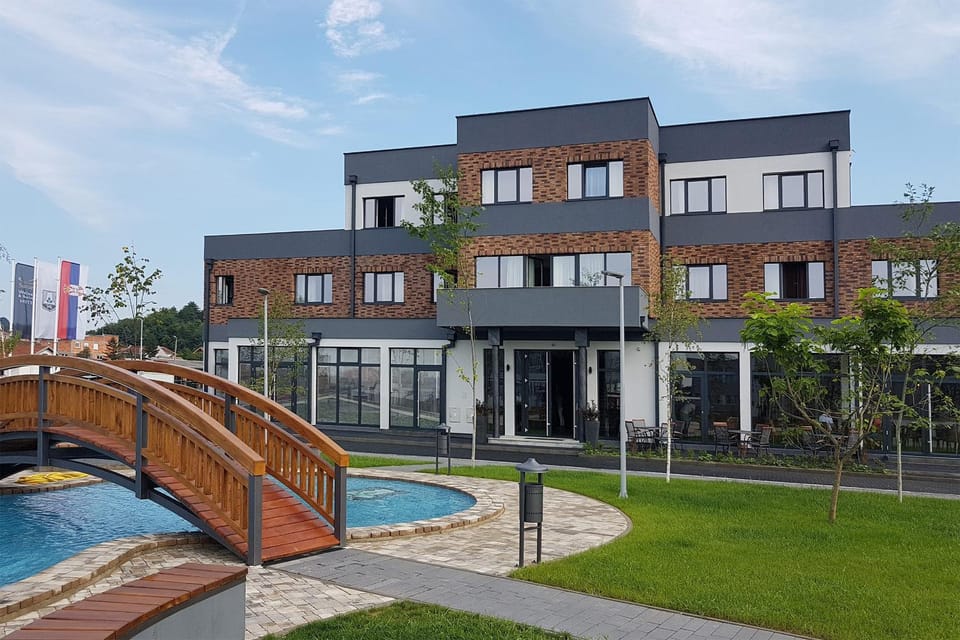 Property building, Garden