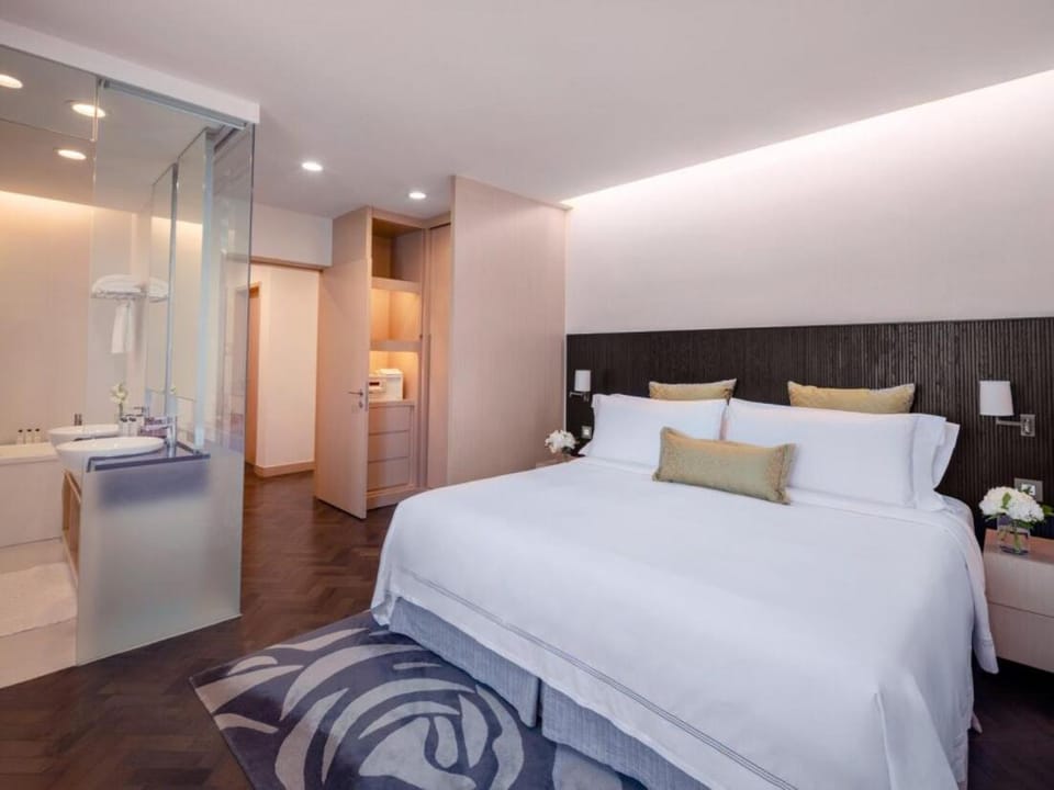 Bed, Bathroom, Bedroom