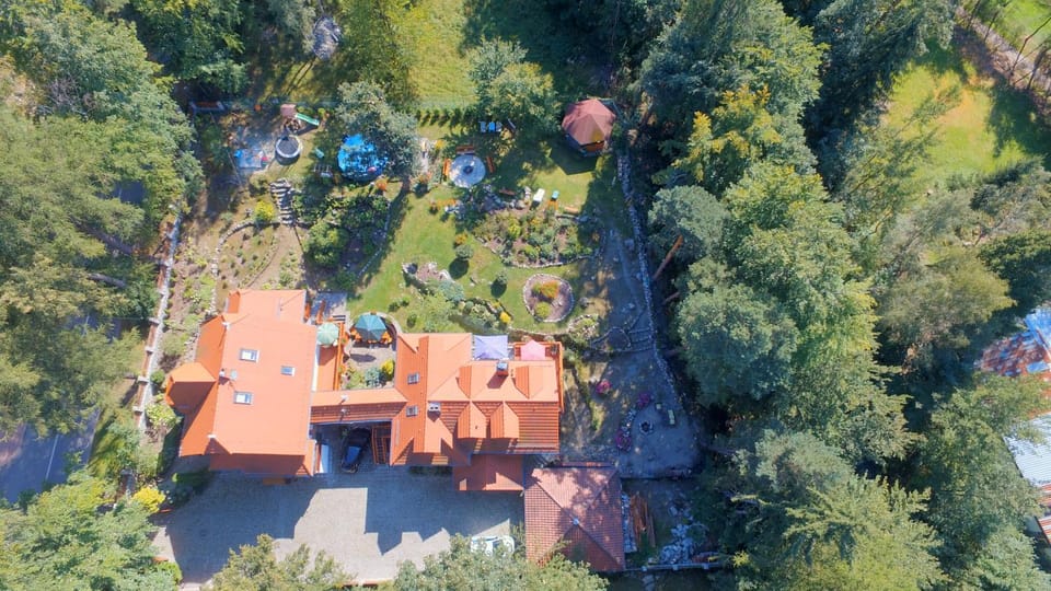 Bird's eye view, Garden