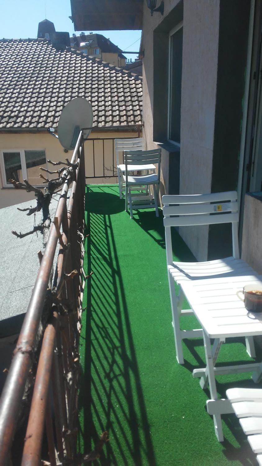 Garden view, Mountain view