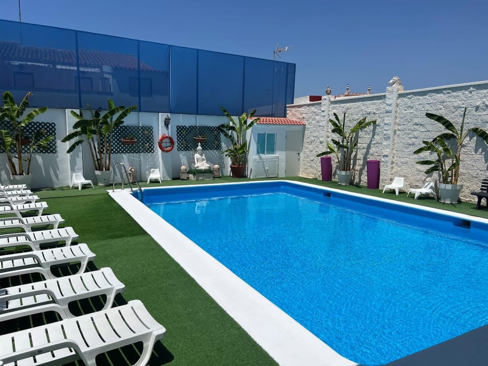 Day, Pool view, Swimming pool, sunbed