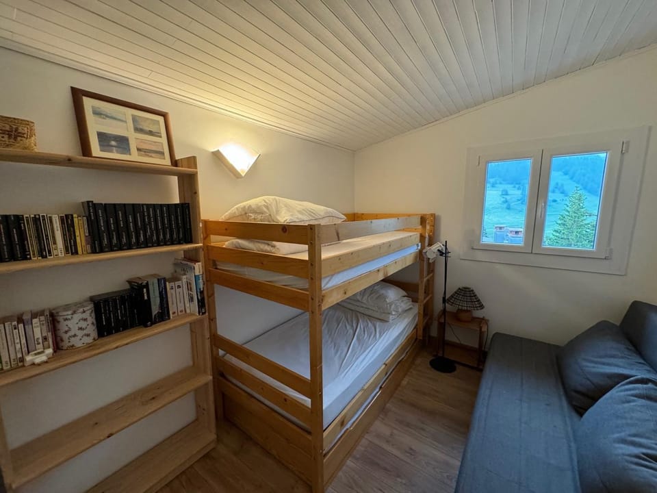 Appartement calme 4 pers, animaux ok, proche skibus - FR-1-445-36 Apartment in Montgenèvre