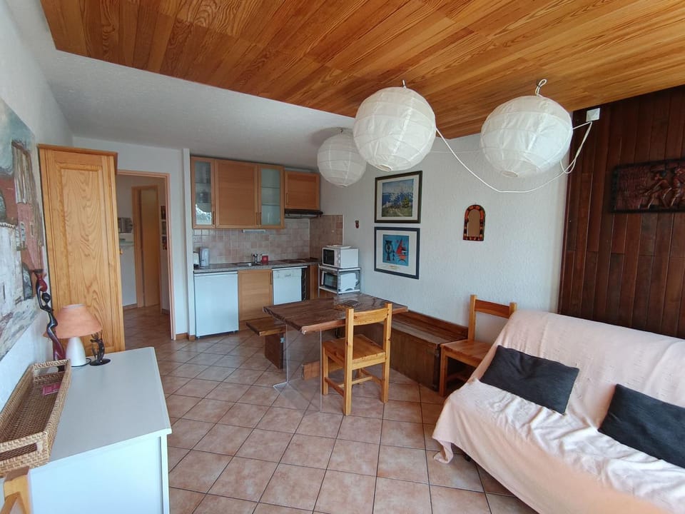 Appartement confort, proche pistes et commerces, animaux acceptés - FR-1-445-54 Apartment in Montgenèvre