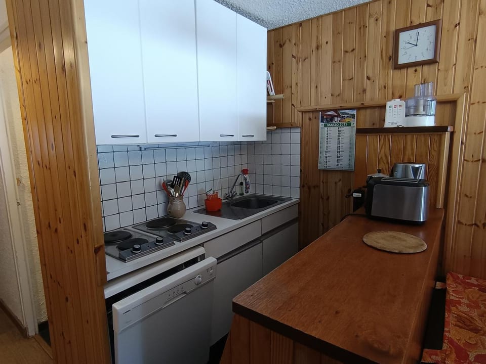 Appartement spacieux pour 6 à Montgenèvre avec parking Apartment in Montgenèvre