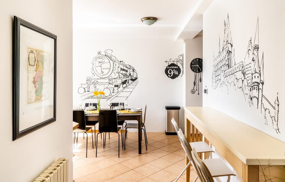 4BR 3BATH BALCONY central Harry Potter penthouse Apartment in Prague