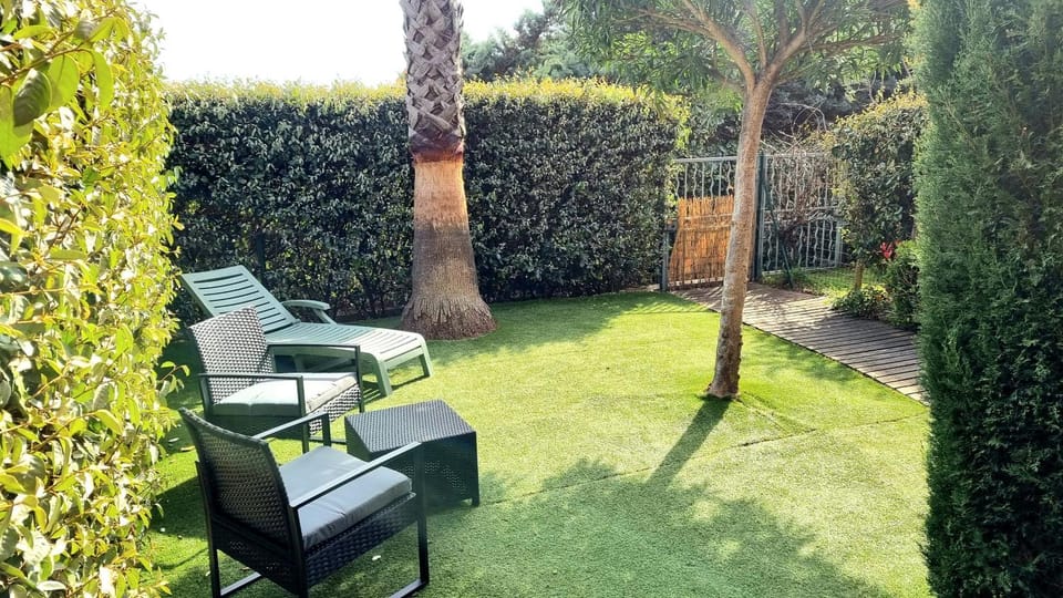 Garden, Garden view, sunbed