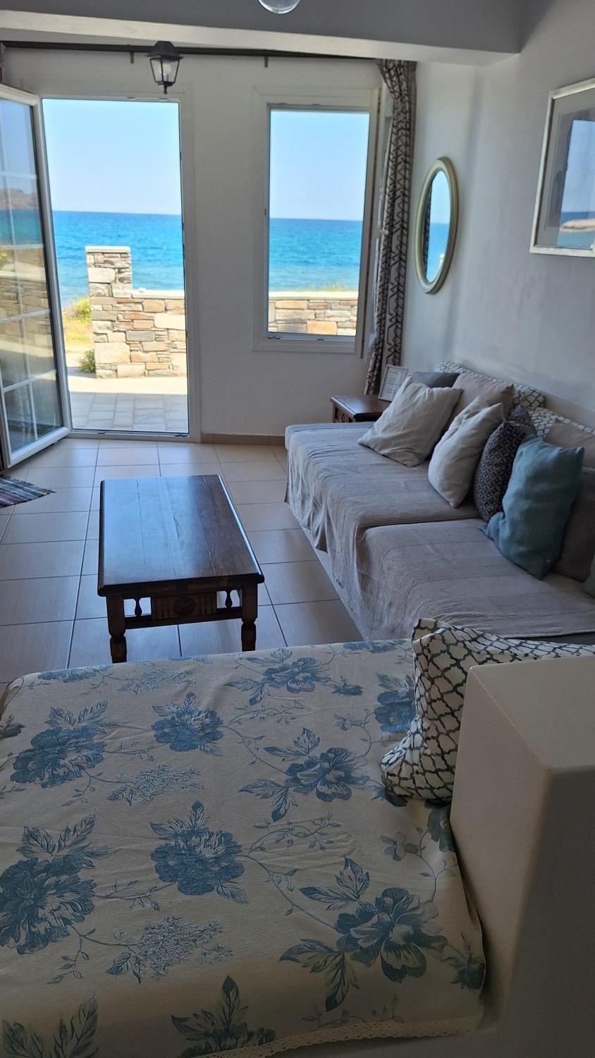 Albatross Seafront House Apartment in Naxos