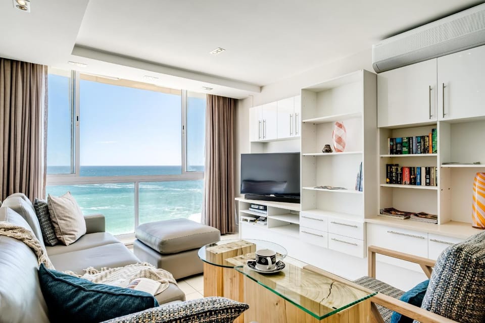 Living room, Seating area, Sea view