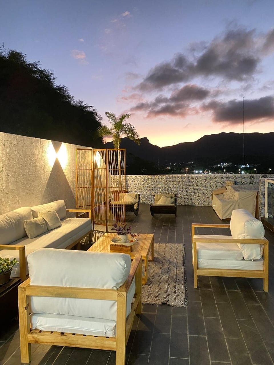 Natural landscape, Balcony/Terrace, Mountain view