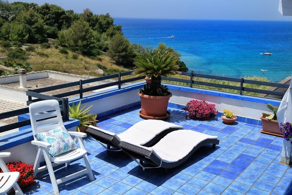 Summer, Balcony/Terrace, On site, Sea view