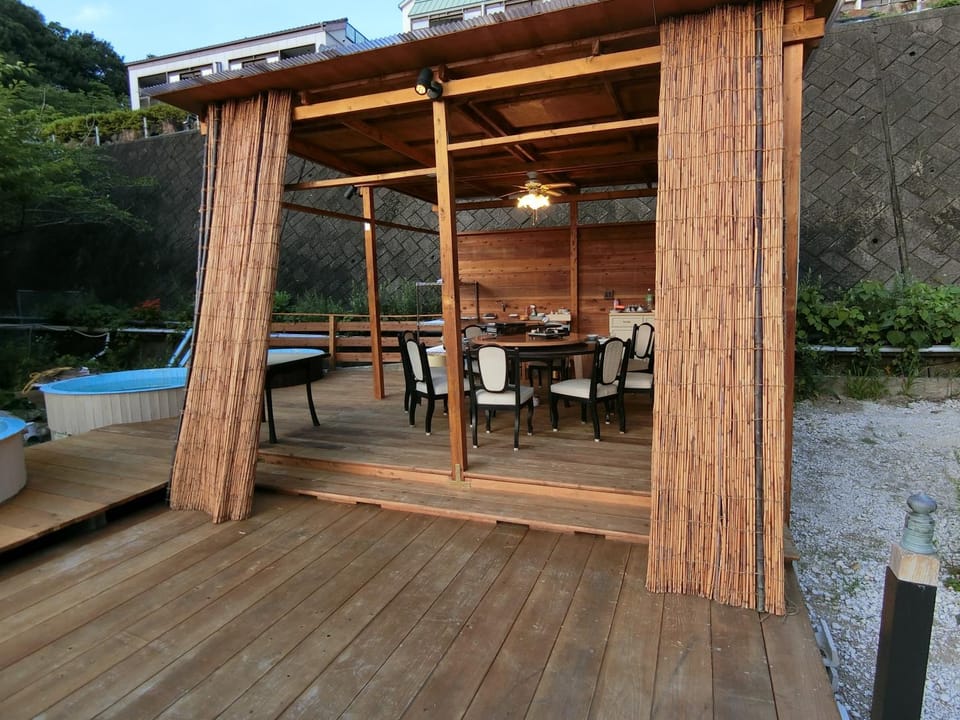 Property building, BBQ facilities