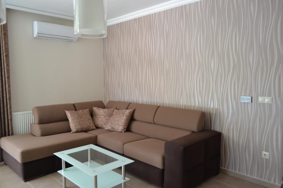 Living room, air conditioner