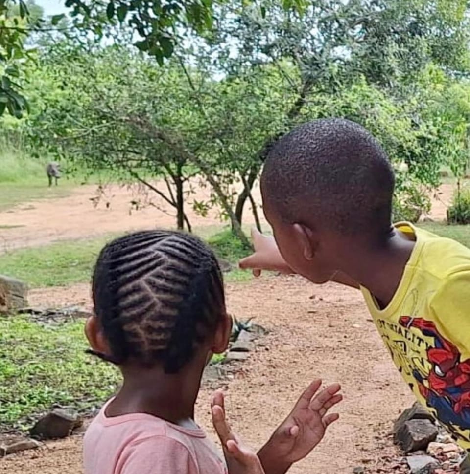 Natural landscape, children