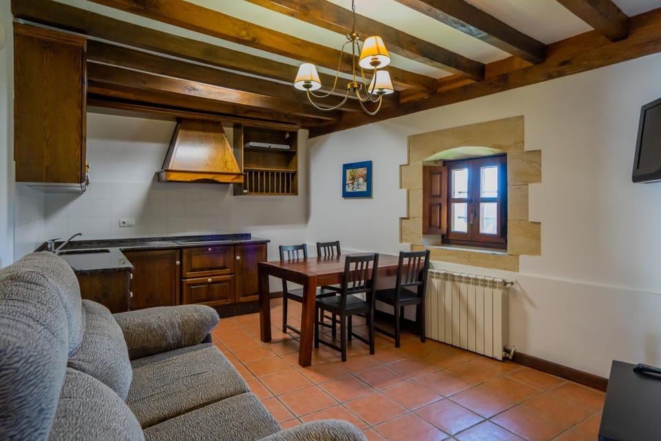 Living room, Communal kitchen