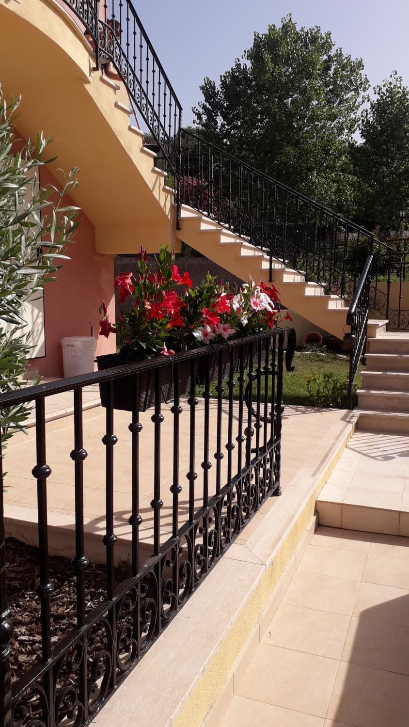 Property building, Patio