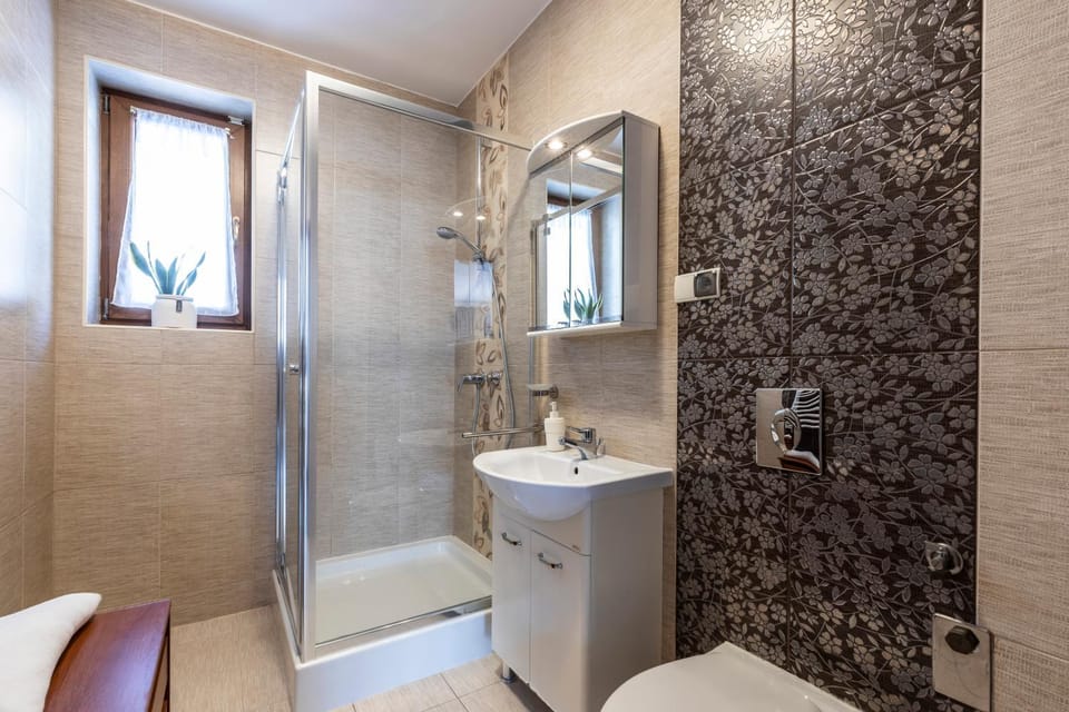 Shower, Toilet, Bathroom, towels