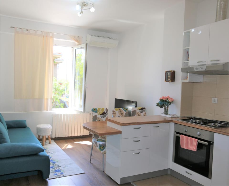 Kitchen or kitchenette, Living room, Photo of the whole room, Dining area