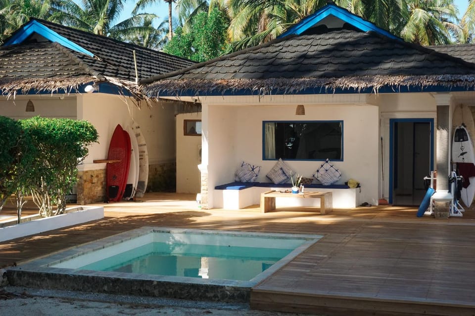 Property building, Pool view