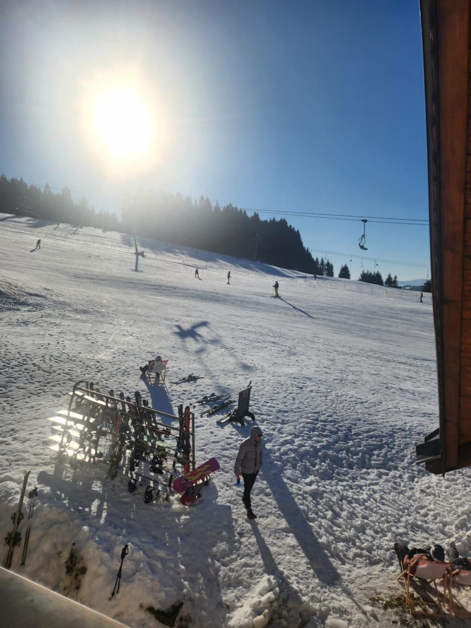 Skiing