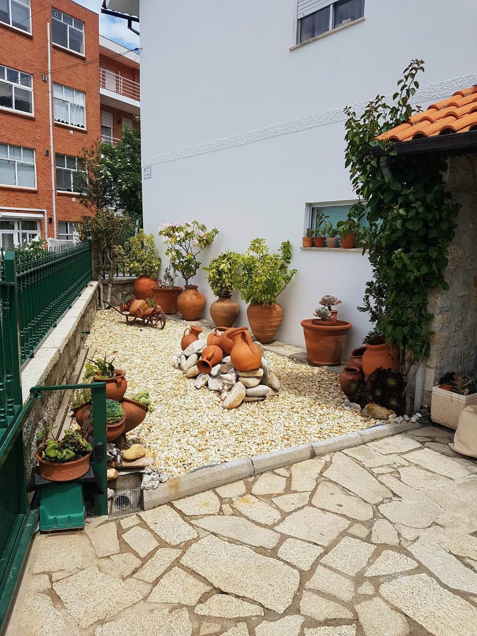 Property building, Patio