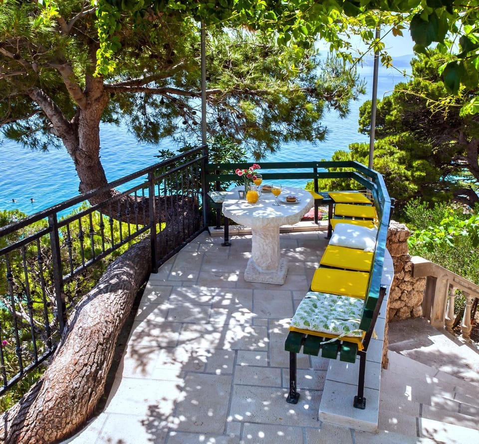 Patio, Natural landscape, View (from property/room), Balcony/Terrace, Sea view