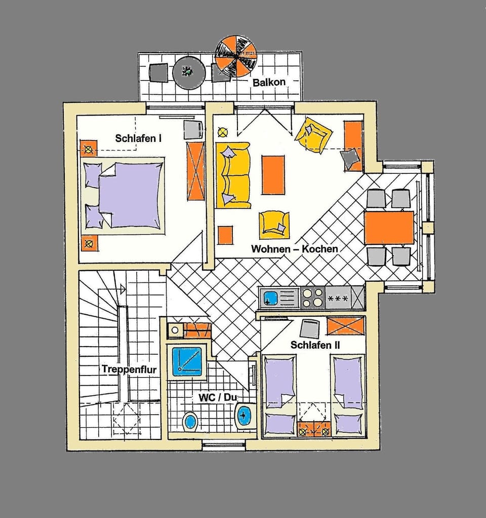 Über dem Meer Apartment in Mecklenburg-Vorpommern, Germany