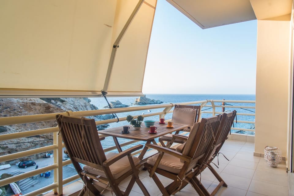 Patio, Balcony/Terrace, Beach, Sea view