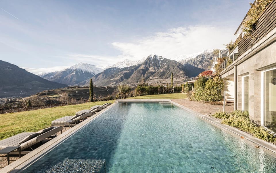 Natural landscape, Pool view, Swimming pool